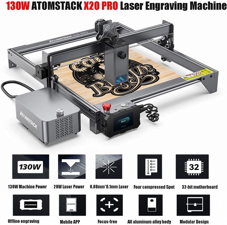 ATOMSTACK X20 PRO Laser Engraver DIY CNC Laser Engraving Cutting